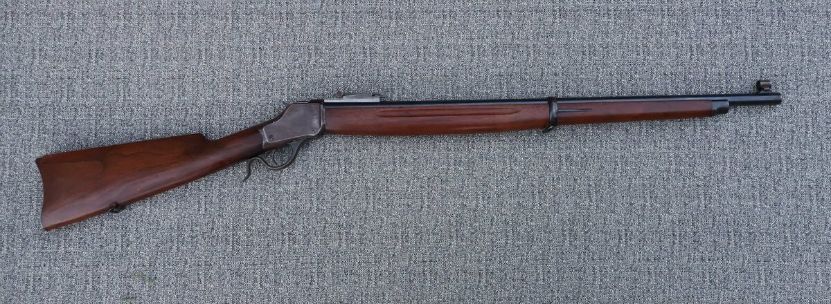 Winchester Highwall 1885 Winder Musket, in 22 Short