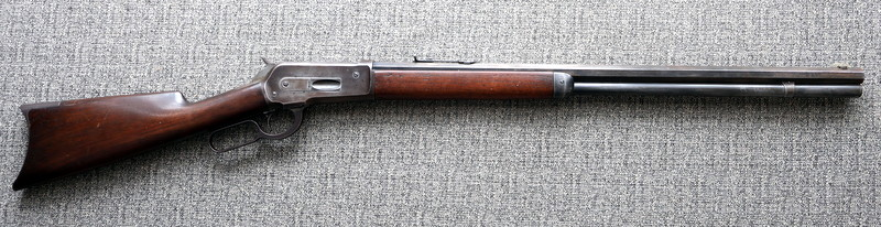 Winchester Model 1886 Lever Action Rifle in 40-65WCF with single set trigger