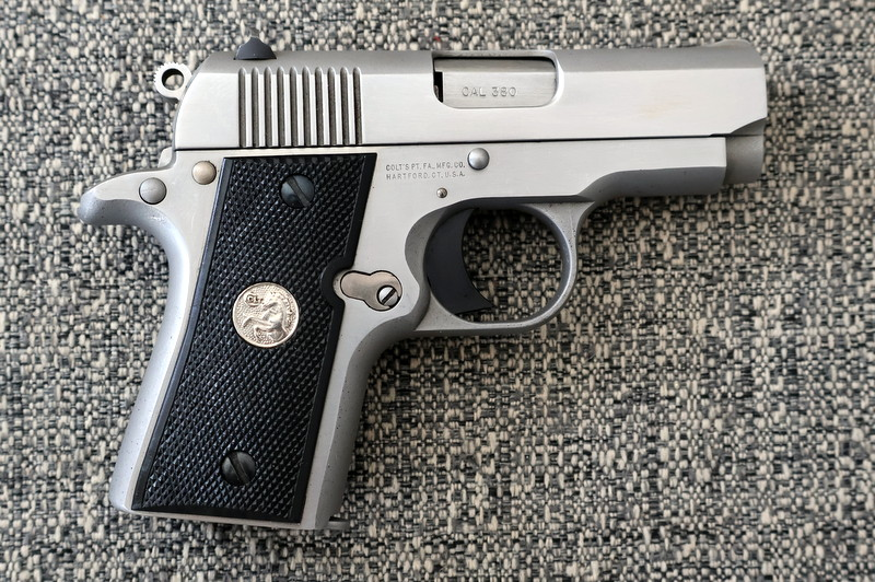 Colt Mustang Stainless Semi-Auto Pistol in 380ACP