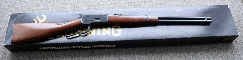 SALE PENDING - Browning 1886 Grade 1 Lever Action Saddle Ring Carbine in 45-70