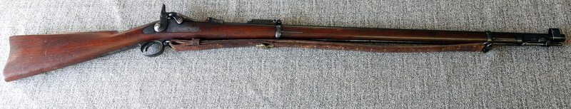 Springfield Trapdoor Model 1888 Rifle with Ram Rod Bayonet in 45-70