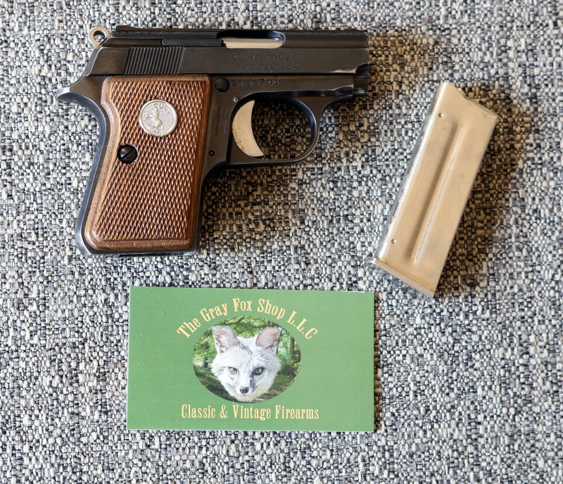Colt Junior Pocket Semi-Automatic Pistol in 22 Short