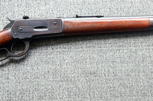 Winchester Model 1886 24" Round Barrel Lever Action Rifle in 33WCF